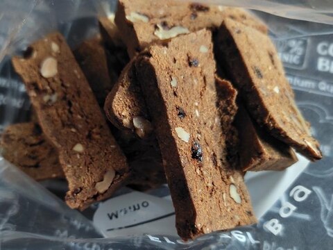 めちゃ硬!きな粉ビスコッティ♪